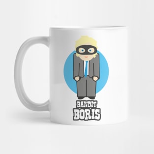 Bandit Boris Johnson Emoji Style Design Mug